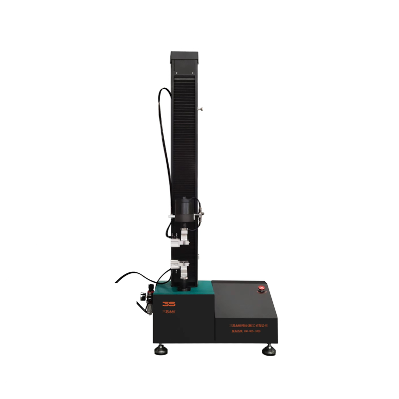 Microcomputer-controlled membrane tensile testing machine