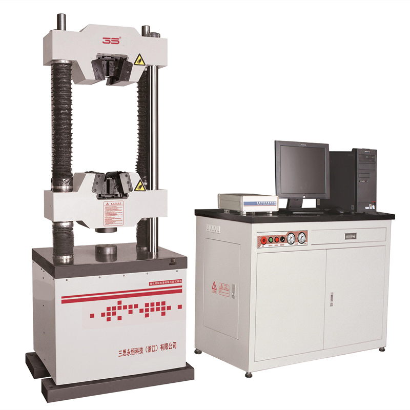 Microcomputer-controlled electro-hydraulic servo universal testing machine